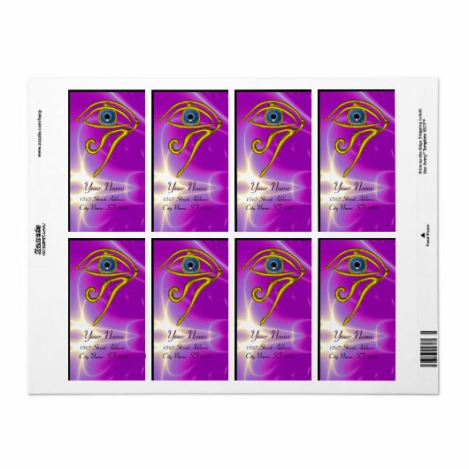 BLAUE TALISMAN lila Gewalt (Vorne)