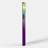 BLAUE TALISMAN MONOGRAMM Aquamarin, Lila Case-Mate iPhone Hülle (Rückseite / Rechts)