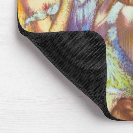 Blaue Tänzer durch Edgar Degas Mousepad (Ecke)