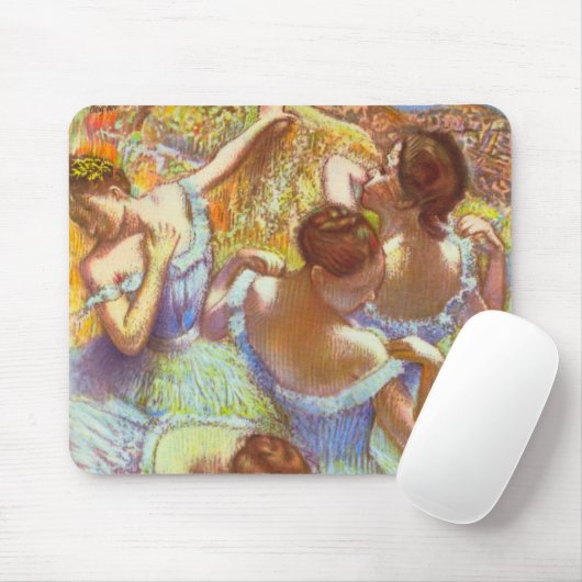 Blaue Tänzer durch Edgar Degas Mousepad (Mit Mouse)