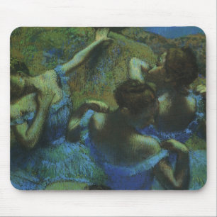 Blaue Tänzerinnen von Edgar Degas, Vintage Impress Mousepad