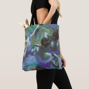 Blaue Tänzerinnen von Edgar Degas, Vintage Impress Tasche