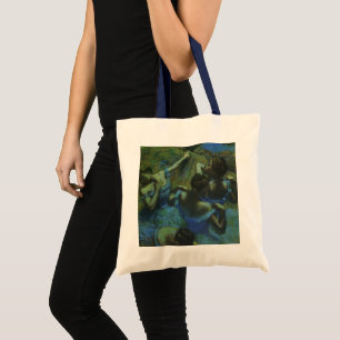 Blaue Tänzerinnen von Edgar Degas, Vintage Impress Tragetasche