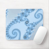 Blaue Tanzmauspad Mousepad (Mit Mouse)