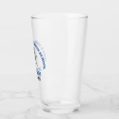 Blaue Tanzteam-Tänzerin der High School personalis Glas (Links)