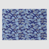 Blaue Tarnung Seidenpapier (Vorderseite)