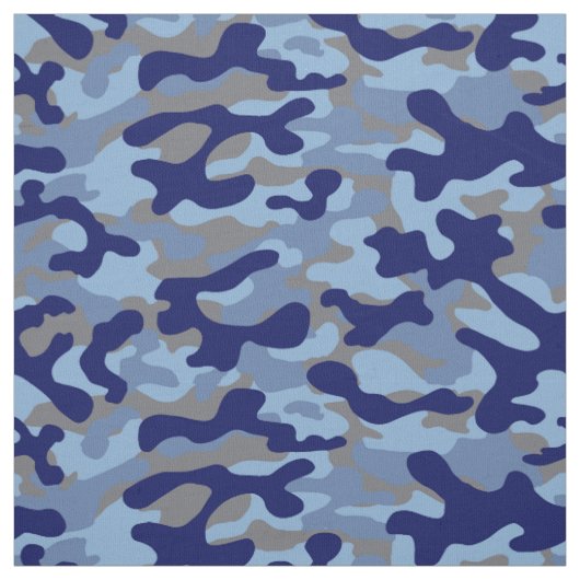 Blaue Tarnung Stoff (Muster)