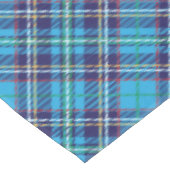 Blaue Tartan Karo Tischdecke (Schrägansicht)