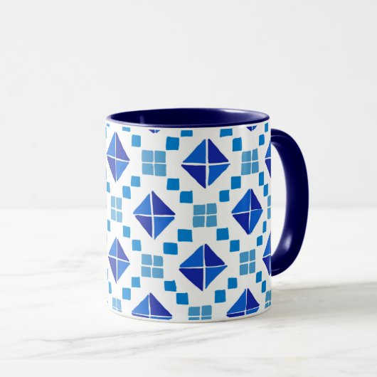 Blaue Tasse (VorderseiteRechts)