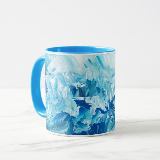 Blaue Tasse (Vorderseite Links)
