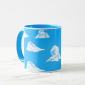blaue Tasse (Vorderseite Links)