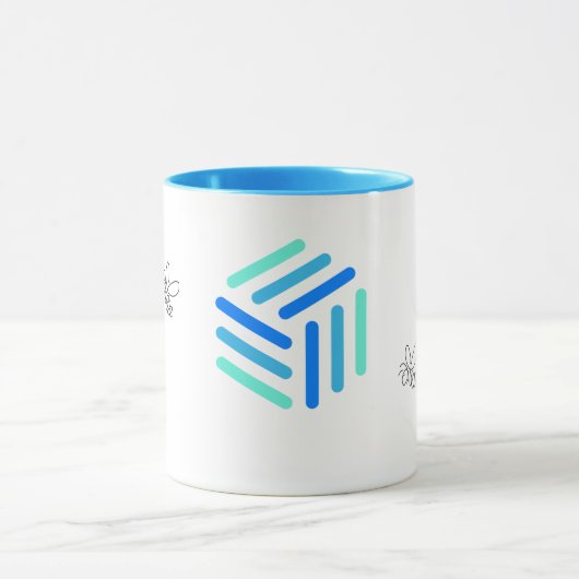 Blaue Tasse der Imker (Zentrum)