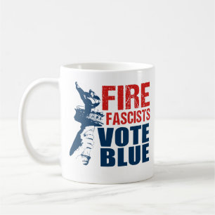 Blaue Tasse wählen