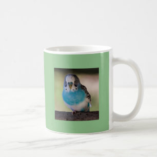 Blaue Tassen-Papageien-Liebhaber des Parakeet-11oz Kaffeetasse