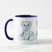 Blaue Teddy-Tasse 2 Tasse (Links)