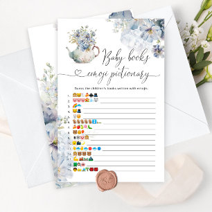 Blaue Teekanne Kinder buchen Emoji-Picknickspiel