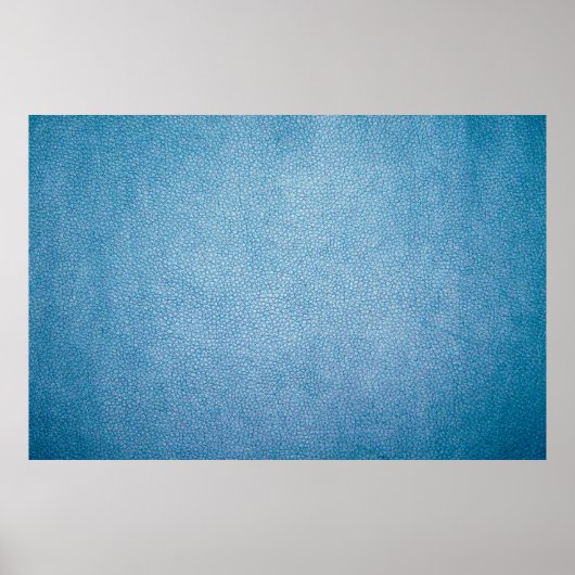Blaue Textilien Poster (Vorne)