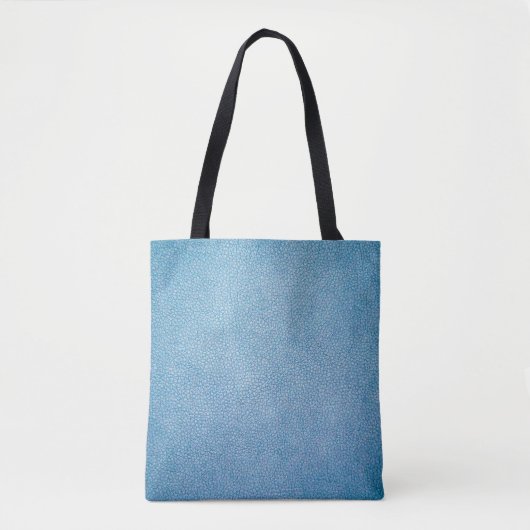 Blaue Textilien Tasche (Vorderseite)