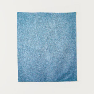 Blaue Textilien Wandteppich