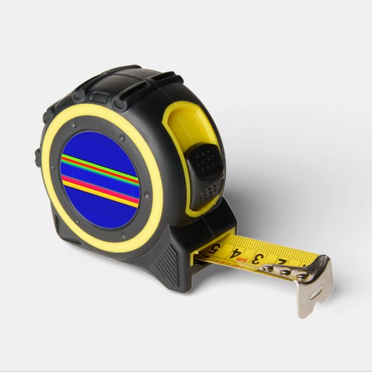 blaue Texturen Maßband (Winkel)