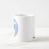 Blaue Thorium-Tasse Kaffeetasse (Mittel)