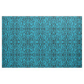 Blaue Tierchen Abstrakt, Geparden wie Stoff (Fat Quarter (45,7 x 55,9 cm))