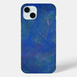 Blaue Tiffany-Stein-Abstraktkunst Case-Mate iPhone Hülle
