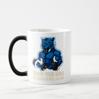 Blaue Tiger Power Muskel | Trainiere zuerst deinen Verwandlungstasse