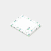 Blaue Tigerkäfer Liebe Bug Post-it Klebezettel (angewinkelt)