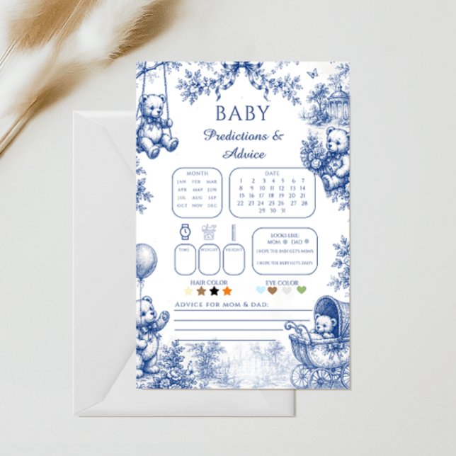 Blaue Toile-Baby-Vorhersagen & Rat (Von Creator hochgeladen)