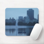 Blaue Töne - Landschaft New Yorks Mousepad (Mit Mouse)