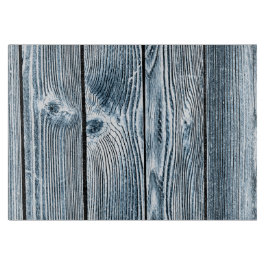 Blaue Tönungs-hölzernes Glasschneiden-Brett Schneidebrett