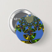 Blaue Tradition Button (Vorne & Hinten)