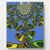 Blaue Tradition Fotoplatte (Vorderseite)