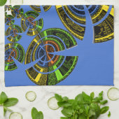 Blaue Tradition Handtuch (Gefaltet)