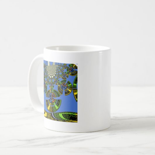Blaue Tradition Kaffeetasse (Vorderseite Links)