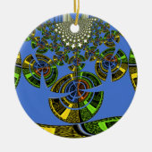 Blaue Tradition Keramikornament (Vorne)