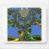 Blaue Tradition Mousepad (Vorne)