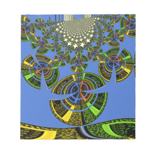 Blaue Tradition Notizblock