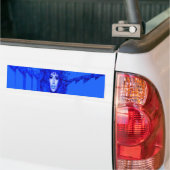 Blaue Trance Autoaufkleber (Auf Lkw)