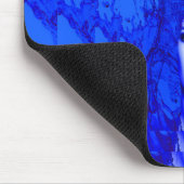Blaue Trance Mousepad (Ecke)