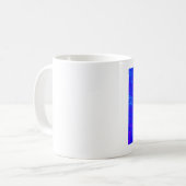 blaue Tranquility-Tasse Kaffeetasse (Vorderseite Links)