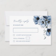 Blaue transparente Blume