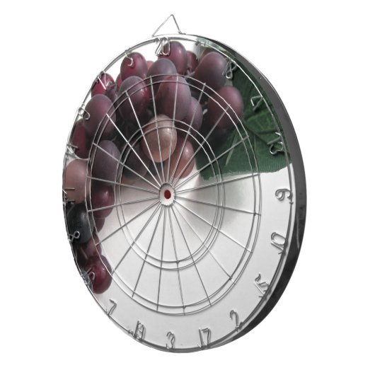 Blaue Trauben Dartscheibe (Vorderseite rechts)