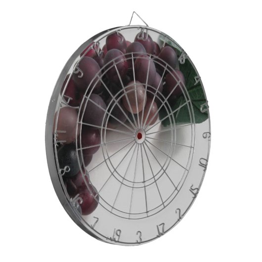 Blaue Trauben Dartscheibe (Vorderseite Links)