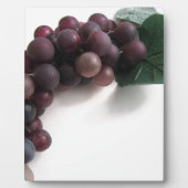 Blaue Trauben Fotoplatte (Vorderseite)