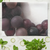 Blaue Trauben Geschirrtuch (Gefaltet)