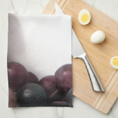 Blaue Trauben Geschirrtuch (Viertel Falte)