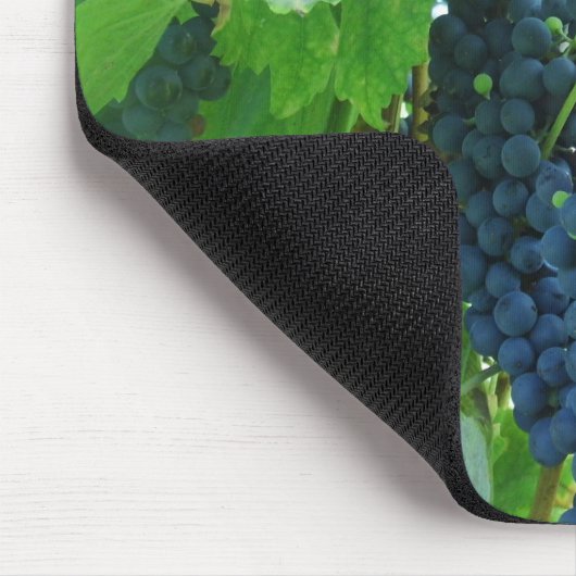 Blaue Trauben Mousepad (Ecke)