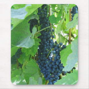 Blaue Trauben Mousepad